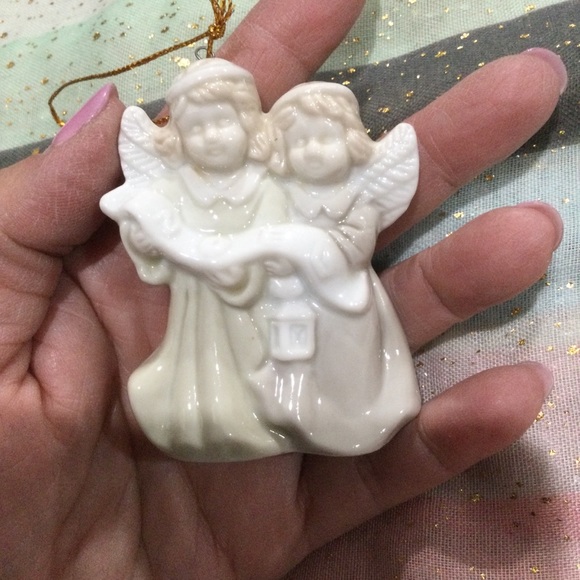 Porcelain Angels Christmas Ornament - Picture 1 of 4